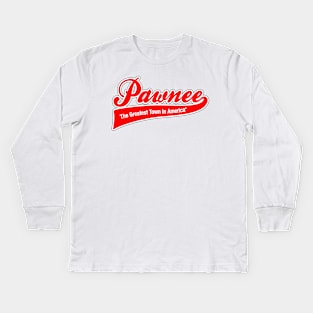 Pawnee (Parks & Recreation) Kids Long Sleeve T-Shirt